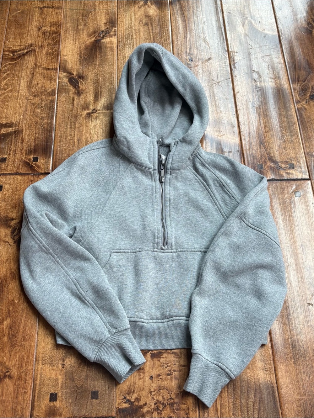 Scuba Oversized Half-Zip Hoodie